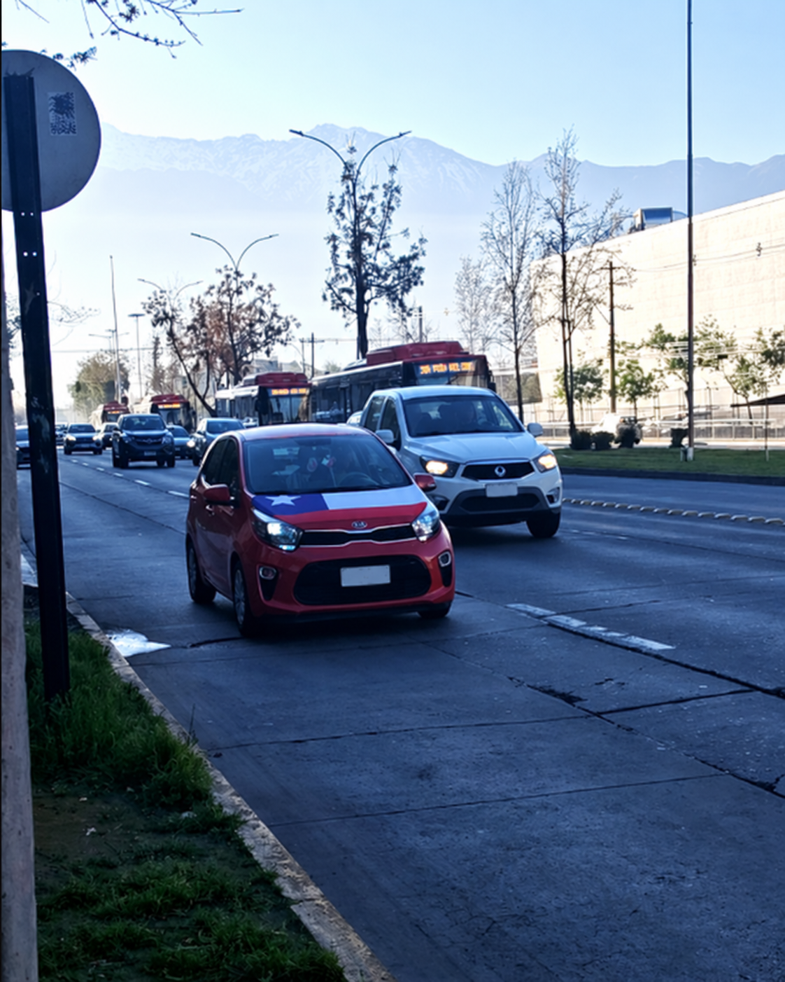 Prueba real de lectura vehicular SKANO con patentes protegidas