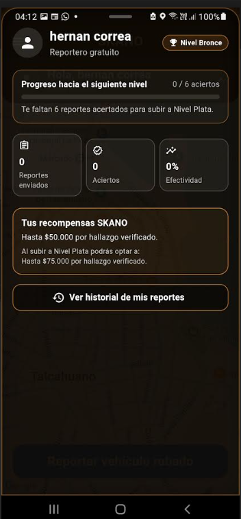 Recompensas SKANO